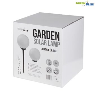 LED tuinbol 30cm - Solar - Multi Color